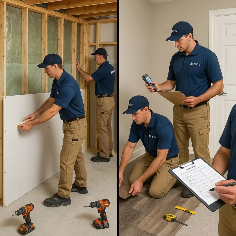 Repairs and Reconstruction process in St Johnsbury, VT