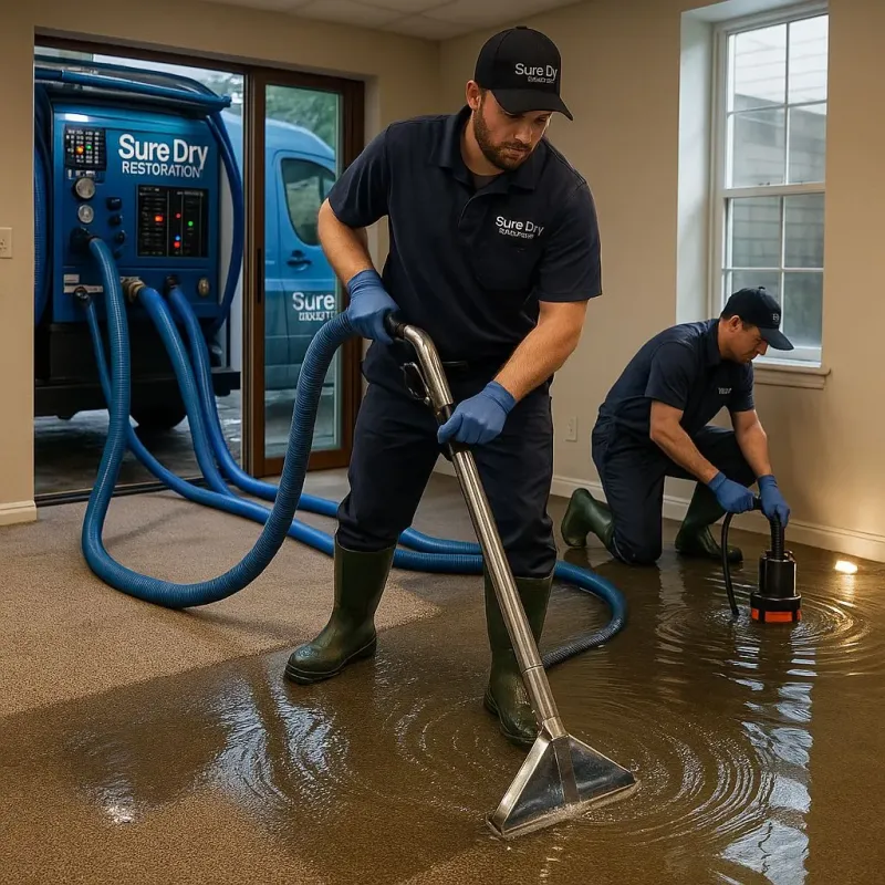 Water Extraction and Removal process in St Johnsbury, VT